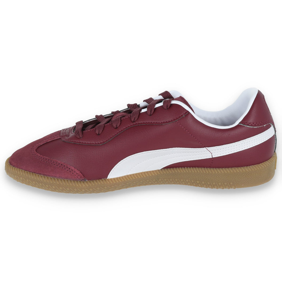 Puma King 21 IC- Burgandy/White product image 2, provided for visual reference and product detail review