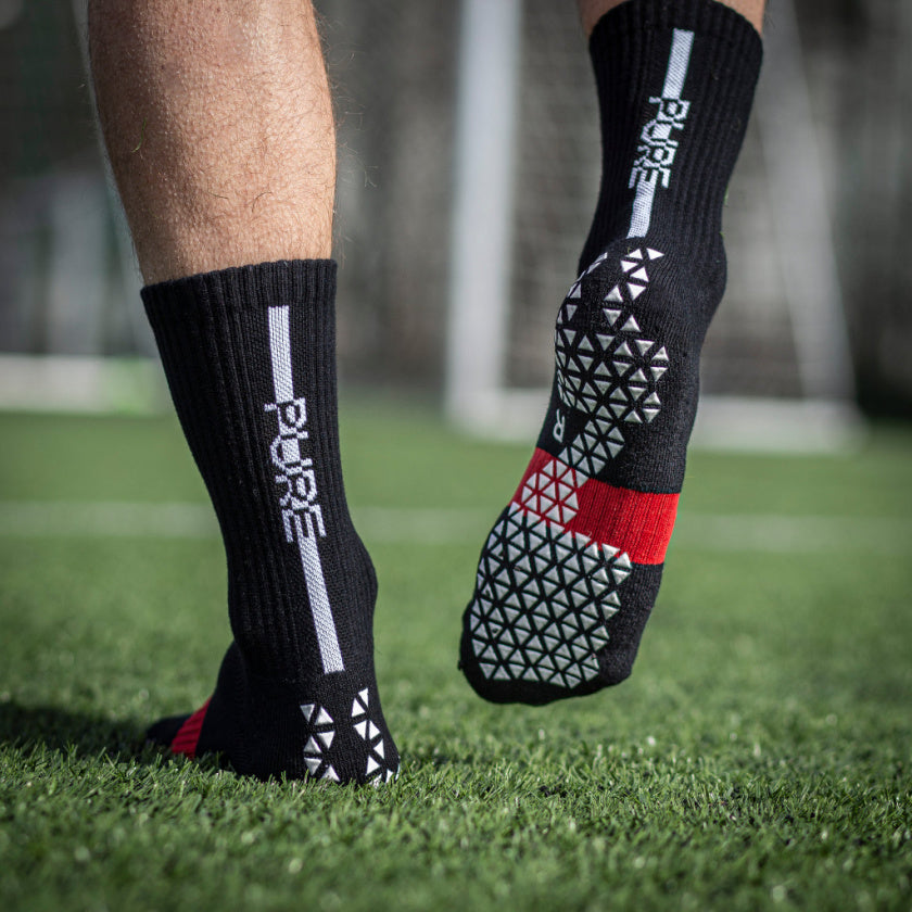 Pure Grip Socks Pro - Black product image 2, provided for visual reference and product detail review