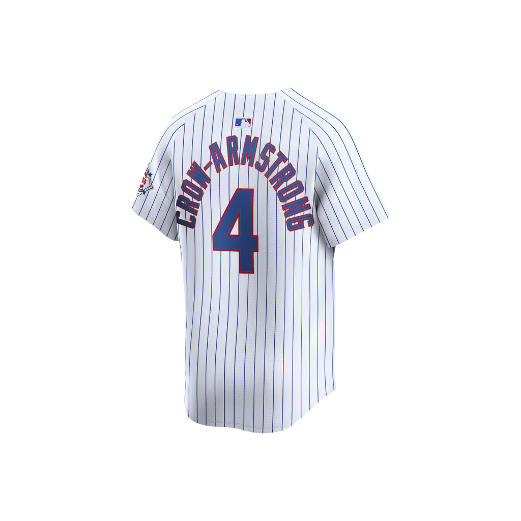 Pete Crow-Armstrong Chicago Cubs Nike 150th Anniversary Home Pinstripe Jersey - Youth product image 2, provided for visual