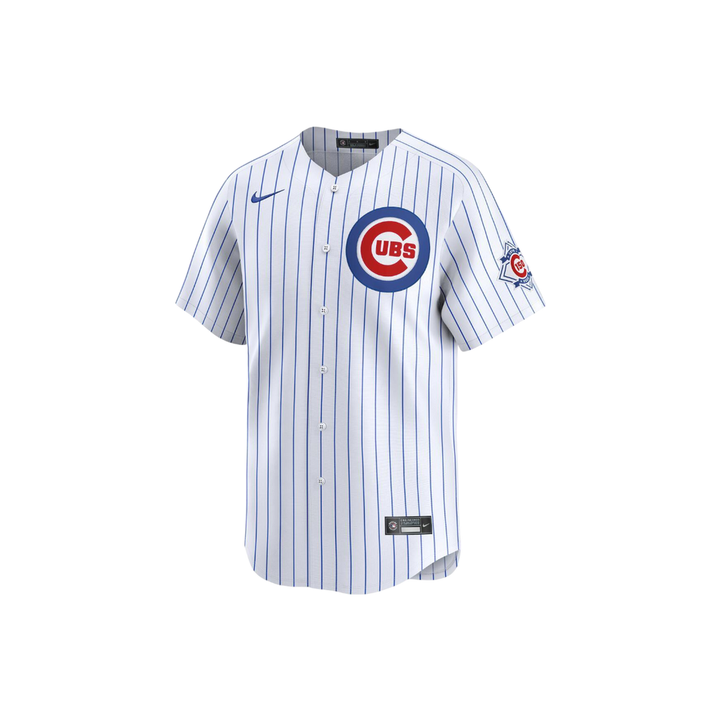 Pete Crow-Armstrong Chicago Cubs Nike 150th Anniversary Home Pinstripe Jersey - Youth product image 3, provided for visual