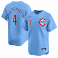 Pete Crow-Armstrong Chicago Cubs Nike Men Light Blue 2nd Alternate Replica Jersey product image 1, provided for visual