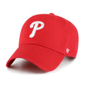 Philadelphia Phillies Red '47 Clean Up Adjustable Hat product image 1, provided for visual reference and product detail