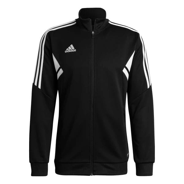 Adidas Condivo 22 Track Jacket-Black/White product image 1, provided for visual reference and product detail review