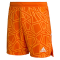 Adidas Condivo 22 Orange Goalkeeper Shorts product image 1, provided for visual reference and product detail review