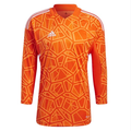 Adidas Condivo 22 Orange Long Sleeve Goalkeeper Jersey product image 1, provided for visual reference and product detail