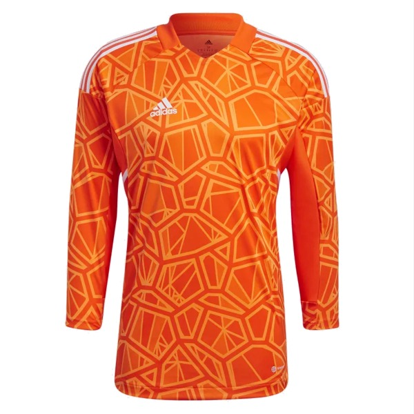 Adidas Condivo 22 Orange Long Sleeve Goalkeeper Jersey product image 1, provided for visual reference and product detail