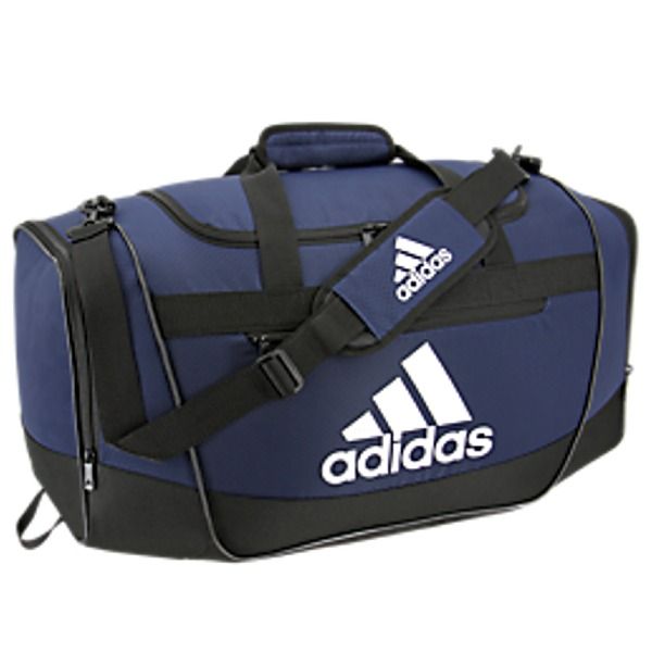 Adidas Defender Iv Small Duffel Bag- Navy product image 1, provided for visual reference and product detail review