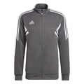 ADIDAS Women CONDIVO 22 TRACK JACKET -GREY/WHITE product image 1, provided for visual reference and product detail review