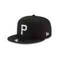 New Era Pittsburgh Pirates Basic 9Fifty Snapback-Black/White product image 1, provided for visual reference and product
