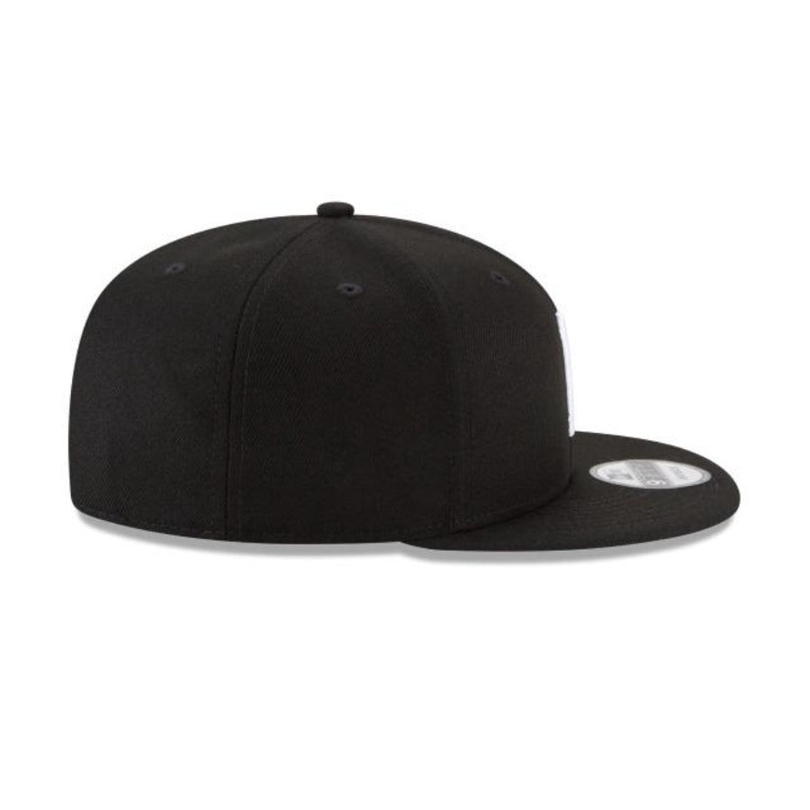 New Era Pittsburgh Pirates Basic 9Fifty Snapback-Black/White product image 6, provided for visual reference and product