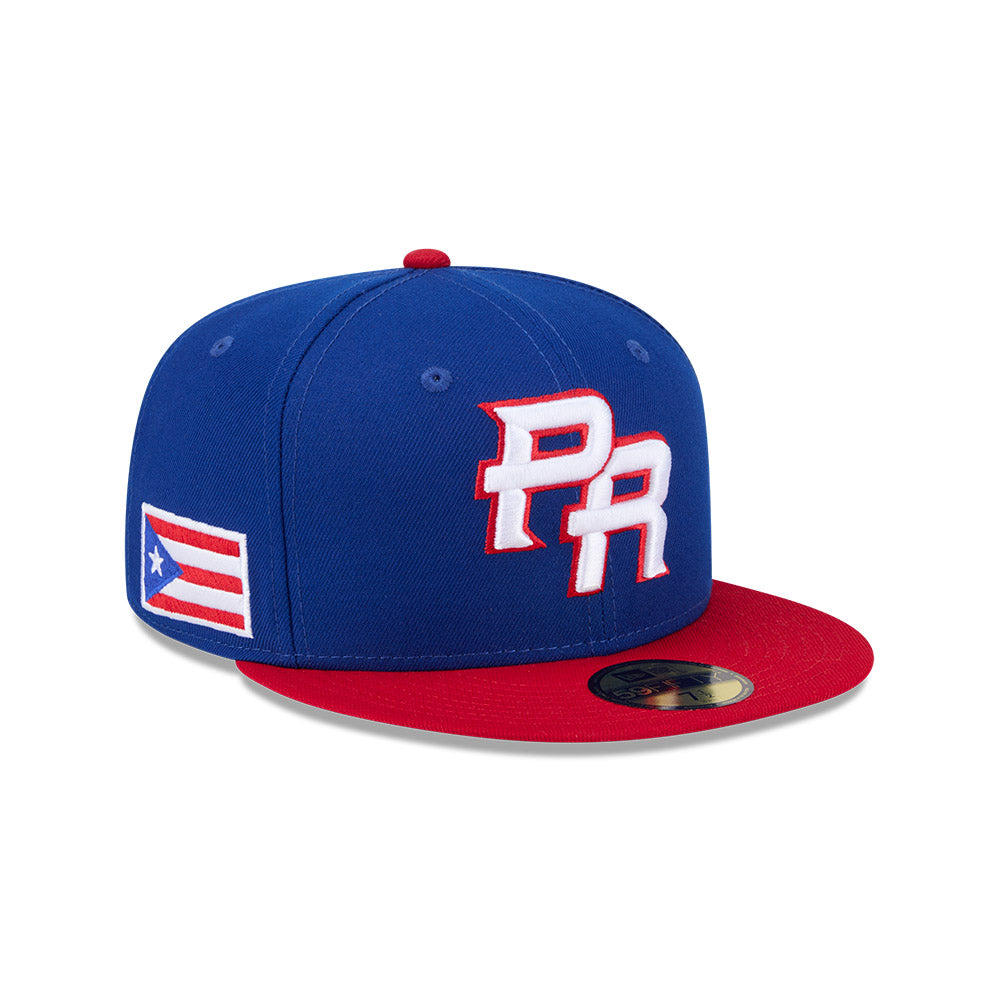 Puerto Rico World Baseball Classic 2026 New Era 59FIFTY Fitted Hat product image 1, provided for visual reference and