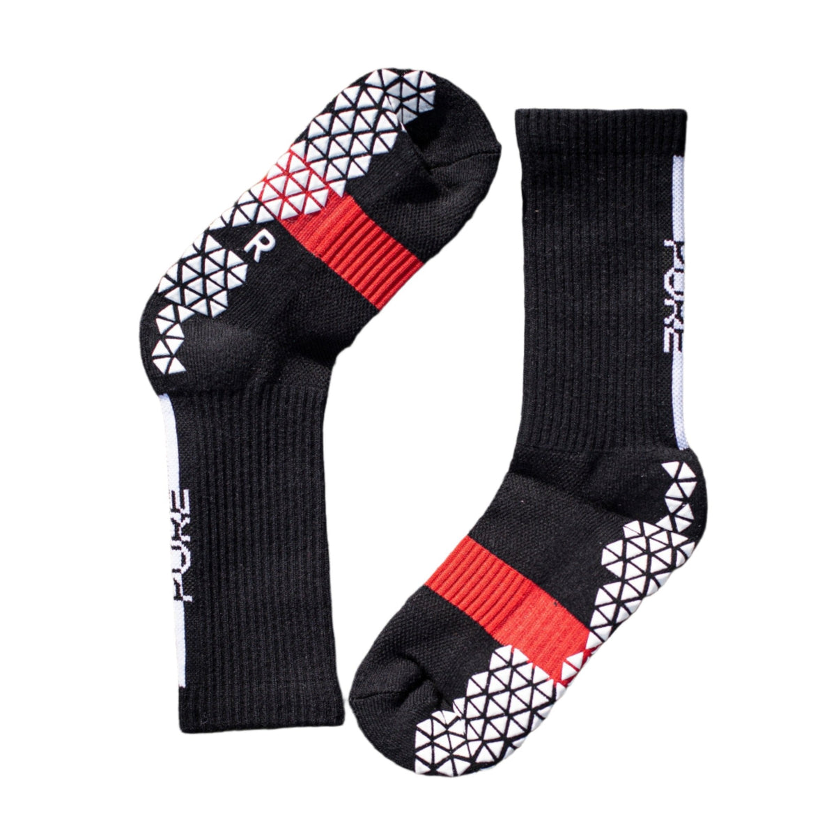 Pure Grip Socks Pro - Black product image 1, provided for visual reference and product detail review