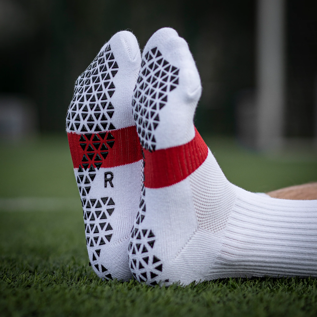 Pure Grip Socks Pro - White product image 3, provided for visual reference and product detail review