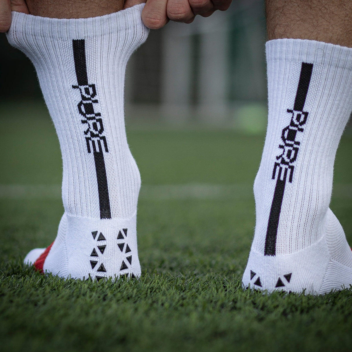 Pure Grip Socks Pro - White product image 4, provided for visual reference and product detail review