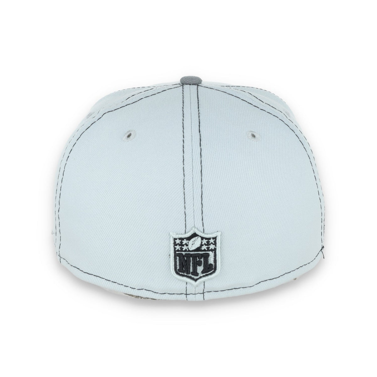 New Era Las Vegas Raiders Gray Pop 59Fifty Fitted Hat product image 5, provided for visual reference and product detail