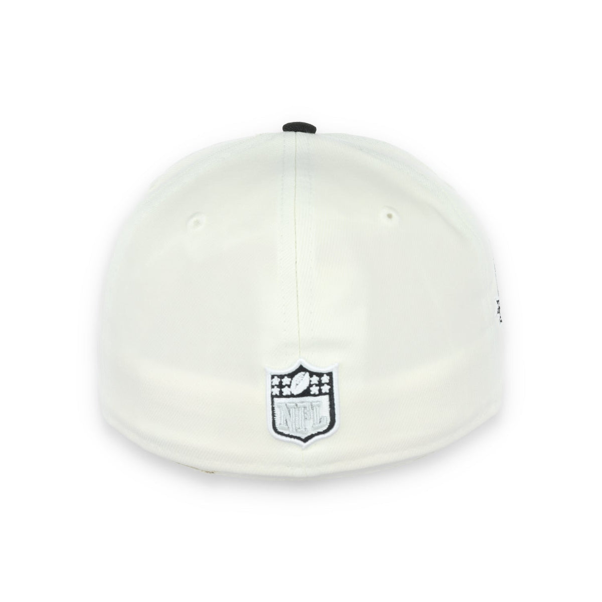 Las Vegas Raiders Script 50th Anniversary Side Patch New Era 59Fifty Fitted-Chrome/Black product image 5, provided for