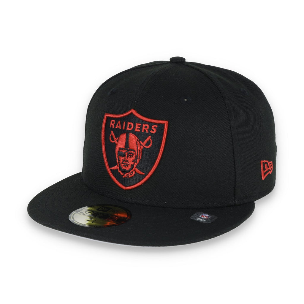 Las Vegas Raiders Shield Super Bowl XV Side Patch New Era 59Fifty Fitted-Black product image 2, provided for visual