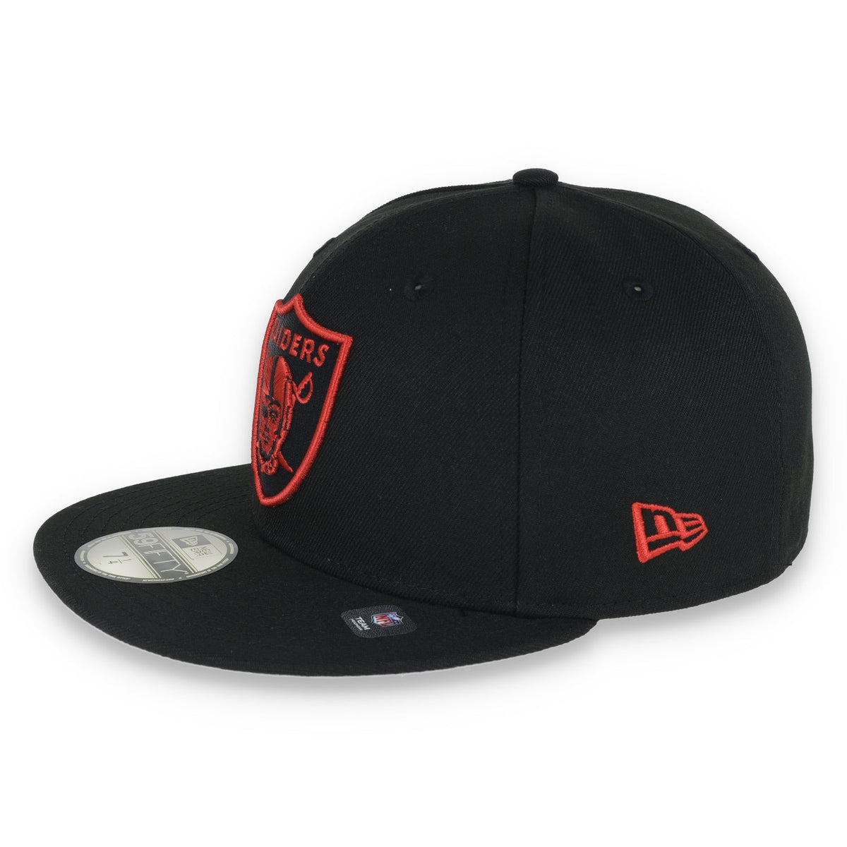 Las Vegas Raiders Shield Super Bowl XV Side Patch New Era 59Fifty Fitted-Black product image 3, provided for visual