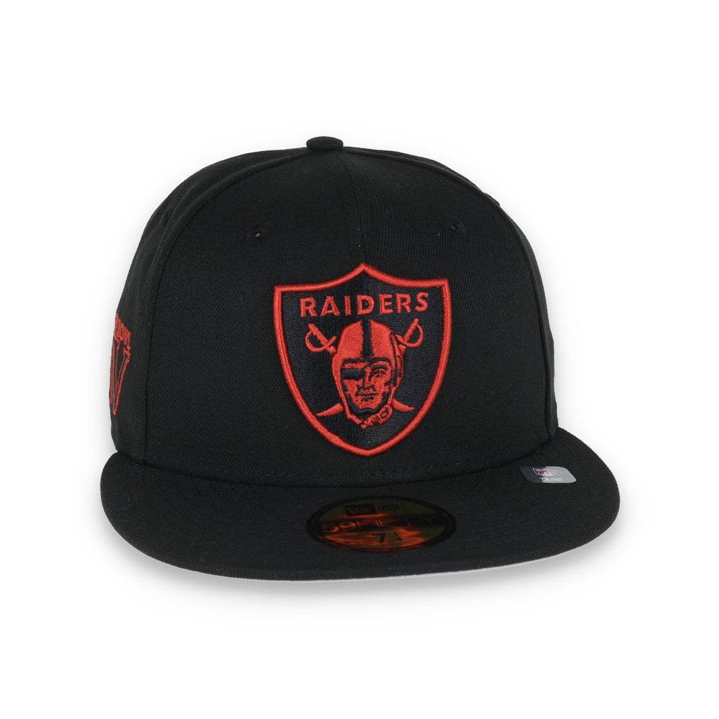 Las Vegas Raiders Shield Super Bowl XV Side Patch New Era 59Fifty Fitted-Black product image 7, provided for visual