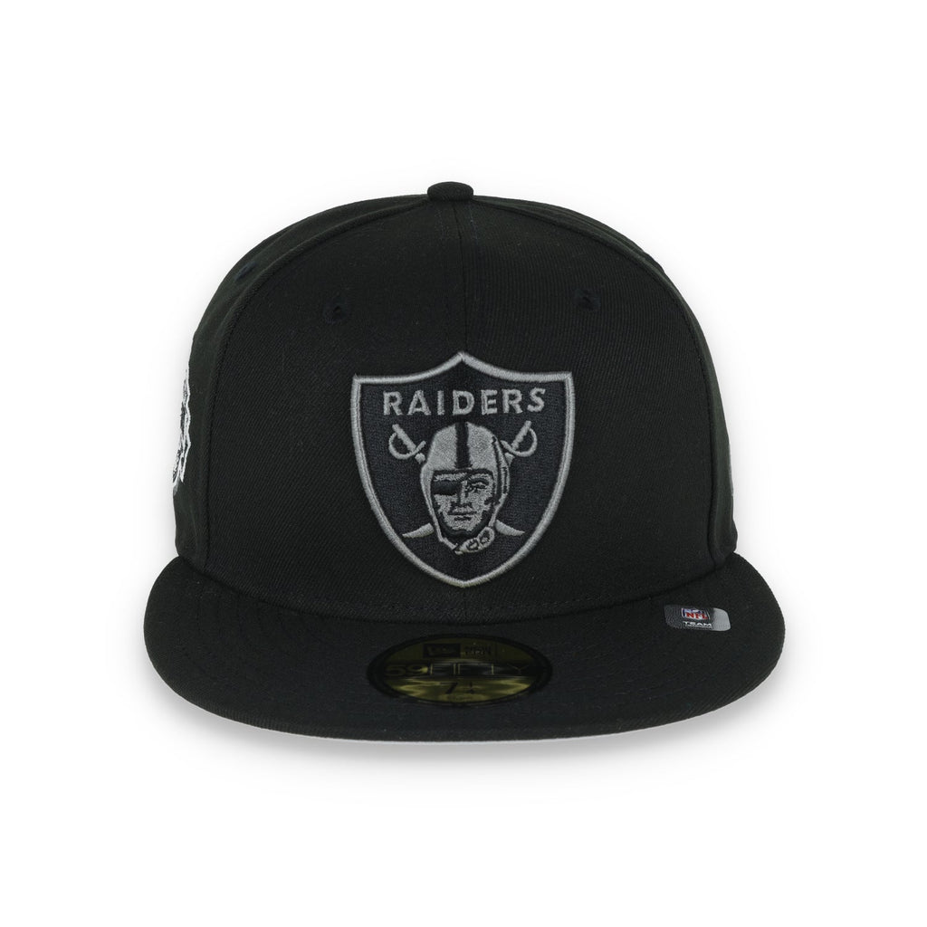 Las Vegas Raiders Shield 2000 Hawaii Pro Bowl Side Patch New Era 59Fifty Fitted-Black/Grey product image 2, provided for