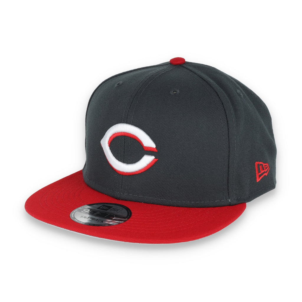 New Era Cincinnati Reds 2-Tone Color Pack 9FIFTY Snapback Hat- Grey/Scarlet product image 3, provided for visual reference