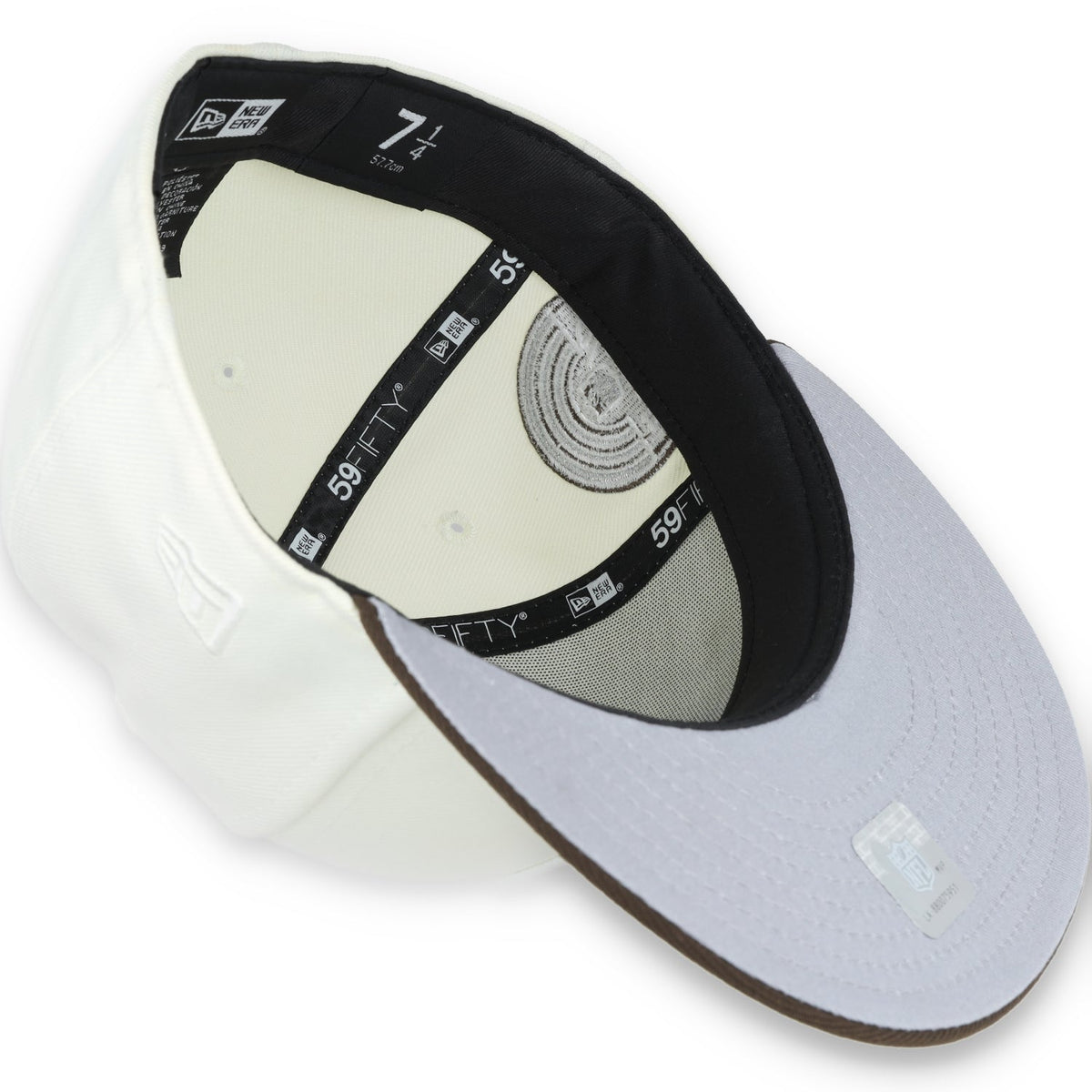 Las Vegas Raiders Shield 1980 Hawaii Pro Bowl Side Patch New Era 59Fifty Fitted-Chrome/Walnut product image 8, provided for