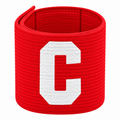 Just 4 Kicks Youth European Style Captain Band-Red product image 1, provided for visual reference and product detail review