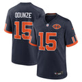 Rome Odunze #15 Chicago Bears Rivalry Nike Game Jersey product image 1, provided for visual reference and product detail
