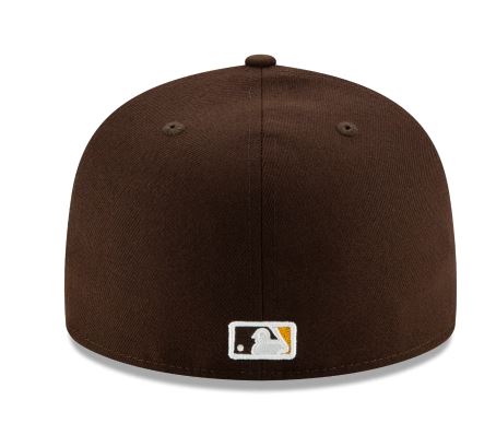 San Diego Padres Home Collection 59Fifty Fitted-On-Field Collection-Brown product image 4, provided for visual reference and