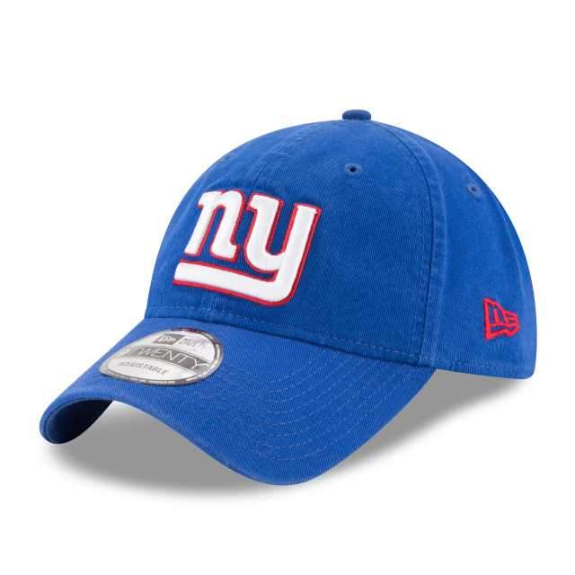 New York Giants New Era Core Classic Black 9Twenty Adjustable Hat product image 1, provided for visual reference and product