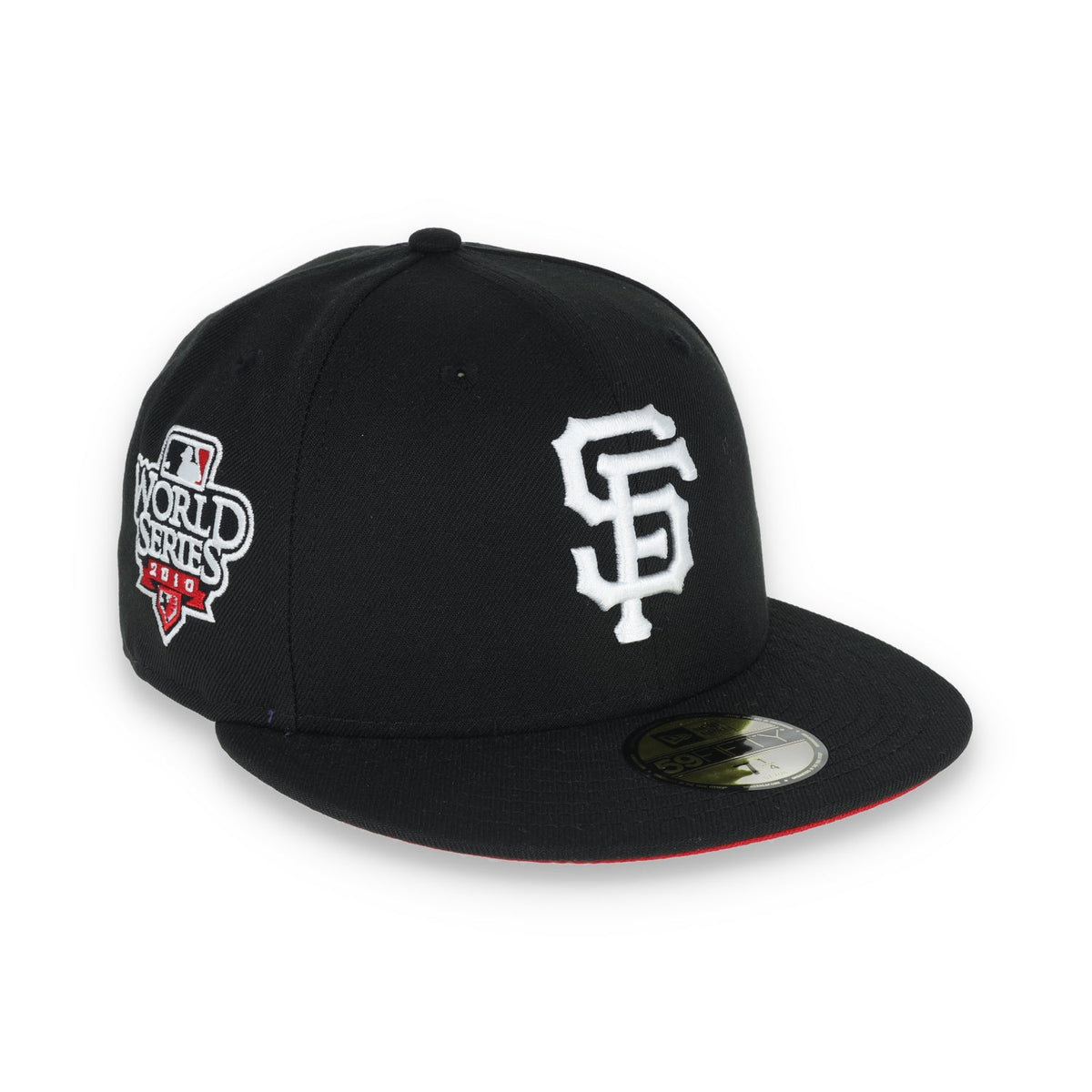 New Era San Francisco Giants 2010 World Series Side Patch 59FIFTY Fitted - Black/Red product image 1, provided for visual