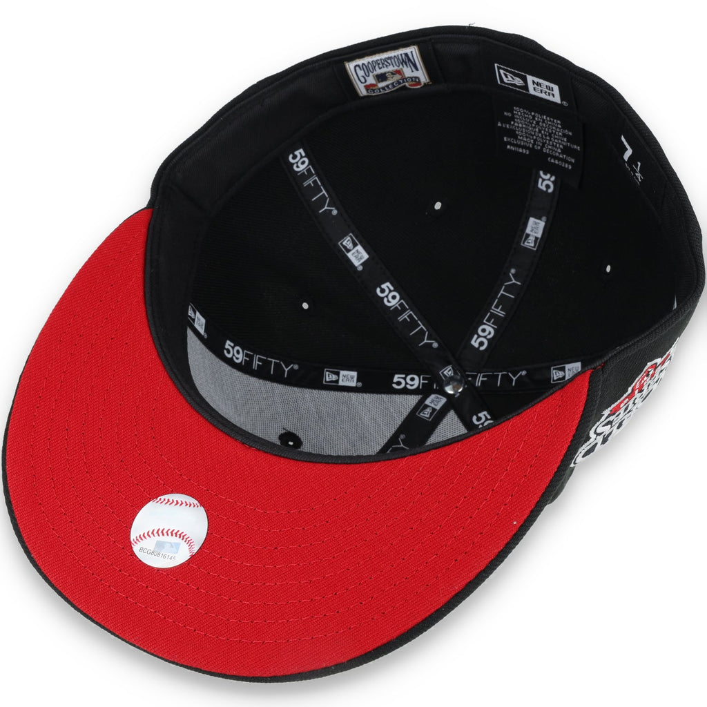 New Era San Francisco Giants 2010 World Series Side Patch 59FIFTY Fitted - Black/Red product image 7, provided for visual