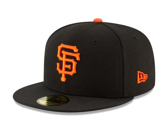 San Francisco Giants Home Collection 59Fifty Fitted-On-Field Collection-Black product image 1, provided for visual reference