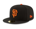 San Francisco Giants Home Collection 59Fifty Fitted-On-Field Collection-Black product image 1, provided for visual reference