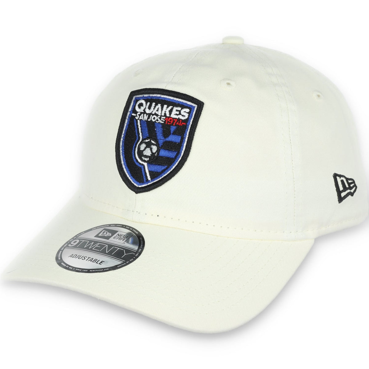 New Era San Jose Earthquakes Core Classic 2.0 9Twenty Adjustable Hat product image 1, provided for visual reference and
