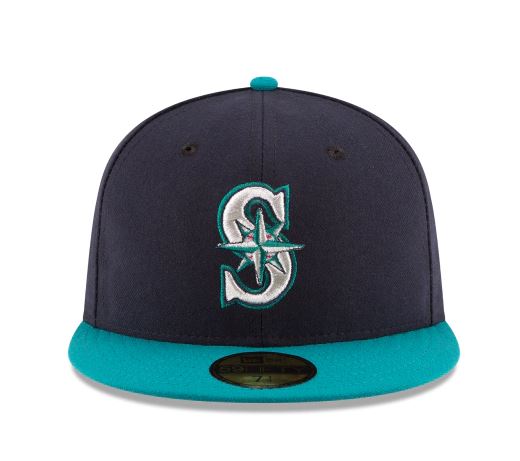 Seattle Mariners Alternate Collection 59Fifty Fitted-On-Field Collection-Blue product image 2, provided for visual reference