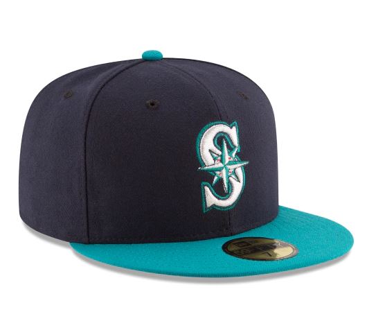 Seattle Mariners Alternate Collection 59Fifty Fitted-On-Field Collection-Blue product image 3, provided for visual reference
