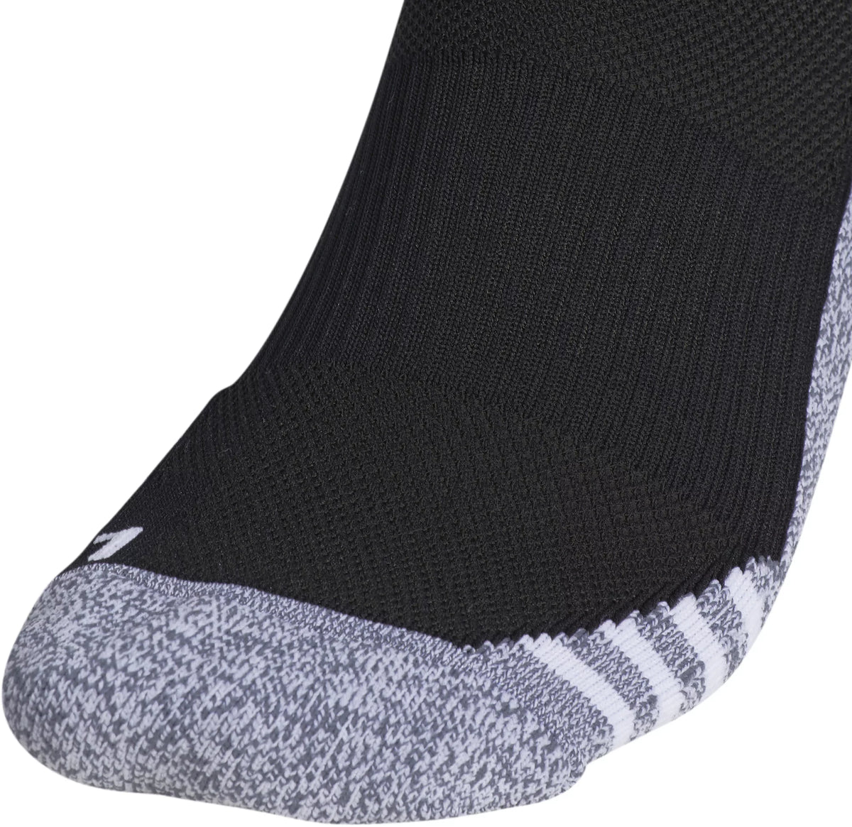 Adidas Team Speed 3 Soccer OTC Socks-Black/White product image 2, provided for visual reference and product detail review
