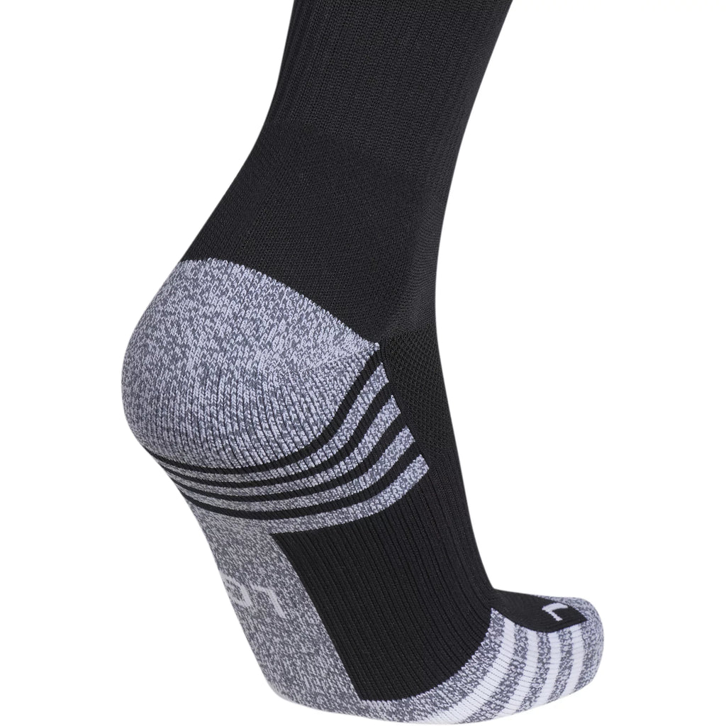 Adidas Team Speed 3 Soccer OTC Socks-Black/White product image 3, provided for visual reference and product detail review