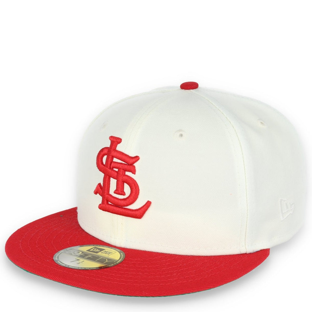 New Era St. Louis Cardinals 1940 ASG Patch 59FIFTY Fitted Ivory Hat product image 2, provided for visual reference and
