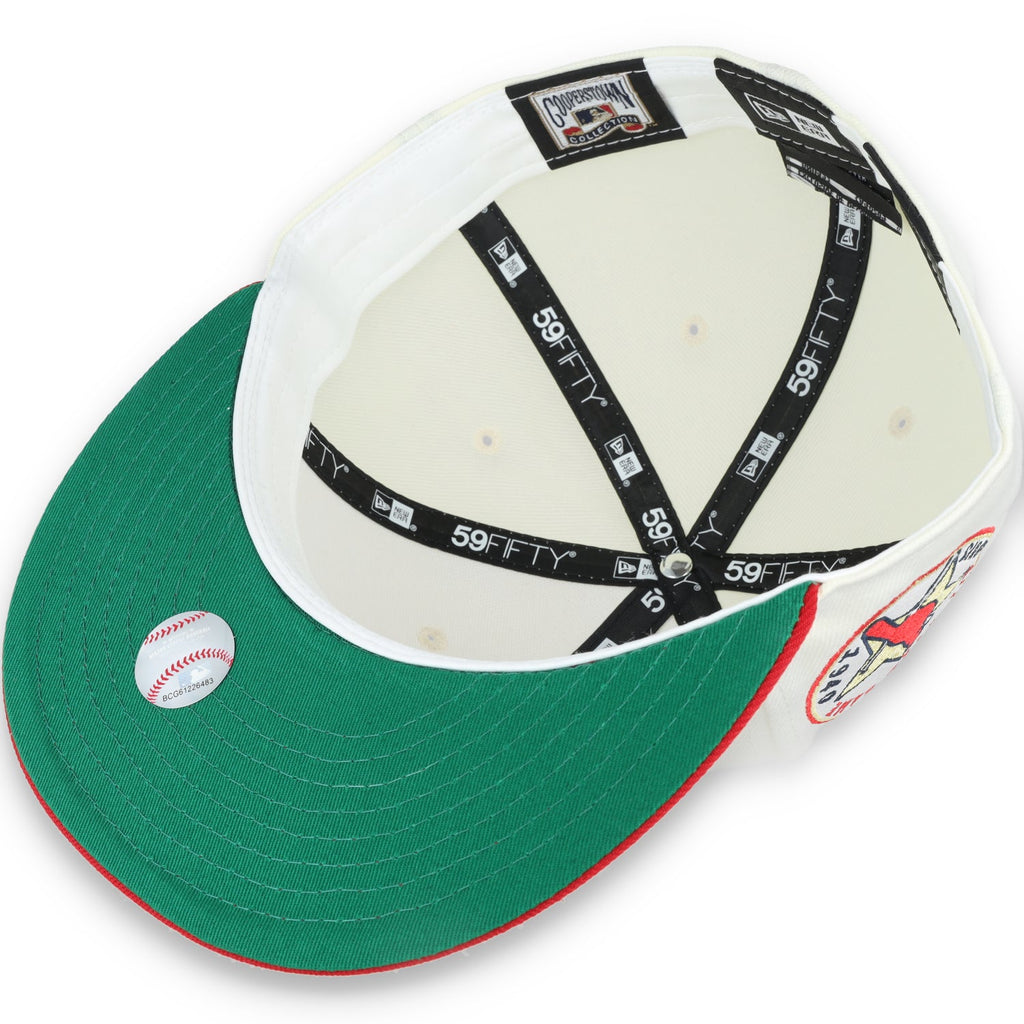 New Era St. Louis Cardinals 1940 ASG Patch 59FIFTY Fitted Ivory Hat product image 7, provided for visual reference and