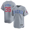 Justin Steele Chicago Cubs Nike Men Road Grey Limited Jersey product image 1, provided for visual reference and product