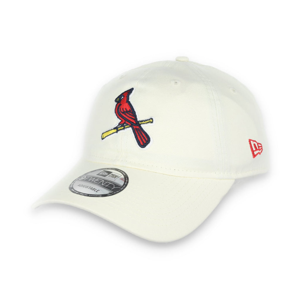 New Era St Louis Cardinals Core Classic 9TWENTY Adjustable Hat - Ivory product image 2, provided for visual reference and