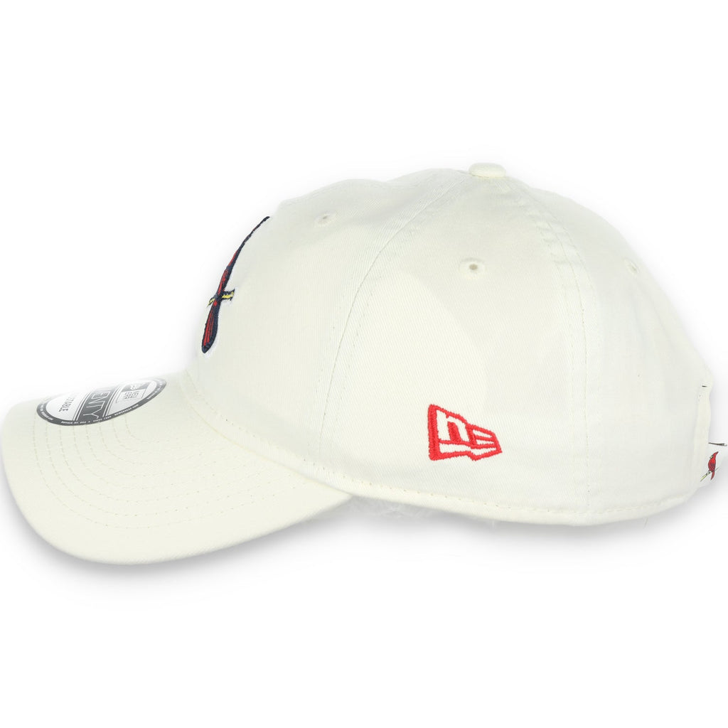 New Era St Louis Cardinals Core Classic 9TWENTY Adjustable Hat - Ivory product image 3, provided for visual reference and