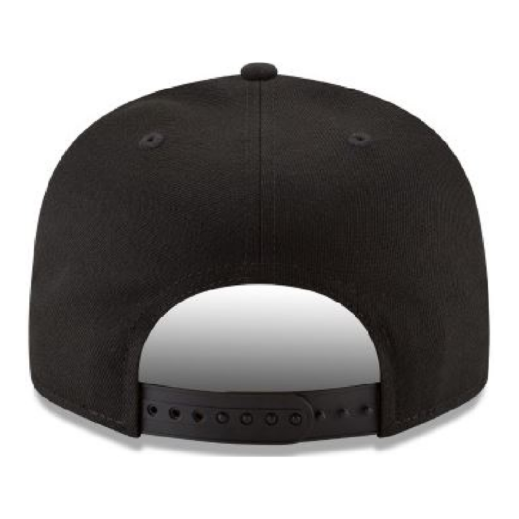 San Diego Padres NEW ERA BASIC COLLECTION Snapback 9FIFTY-BLACK AND WHITE product image 3, provided for visual reference and