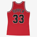 Scottie Pippen Chicago Bulls Mitchell & Ness 1997 Red Road Swingman Jersey product image 1, provided for visual reference