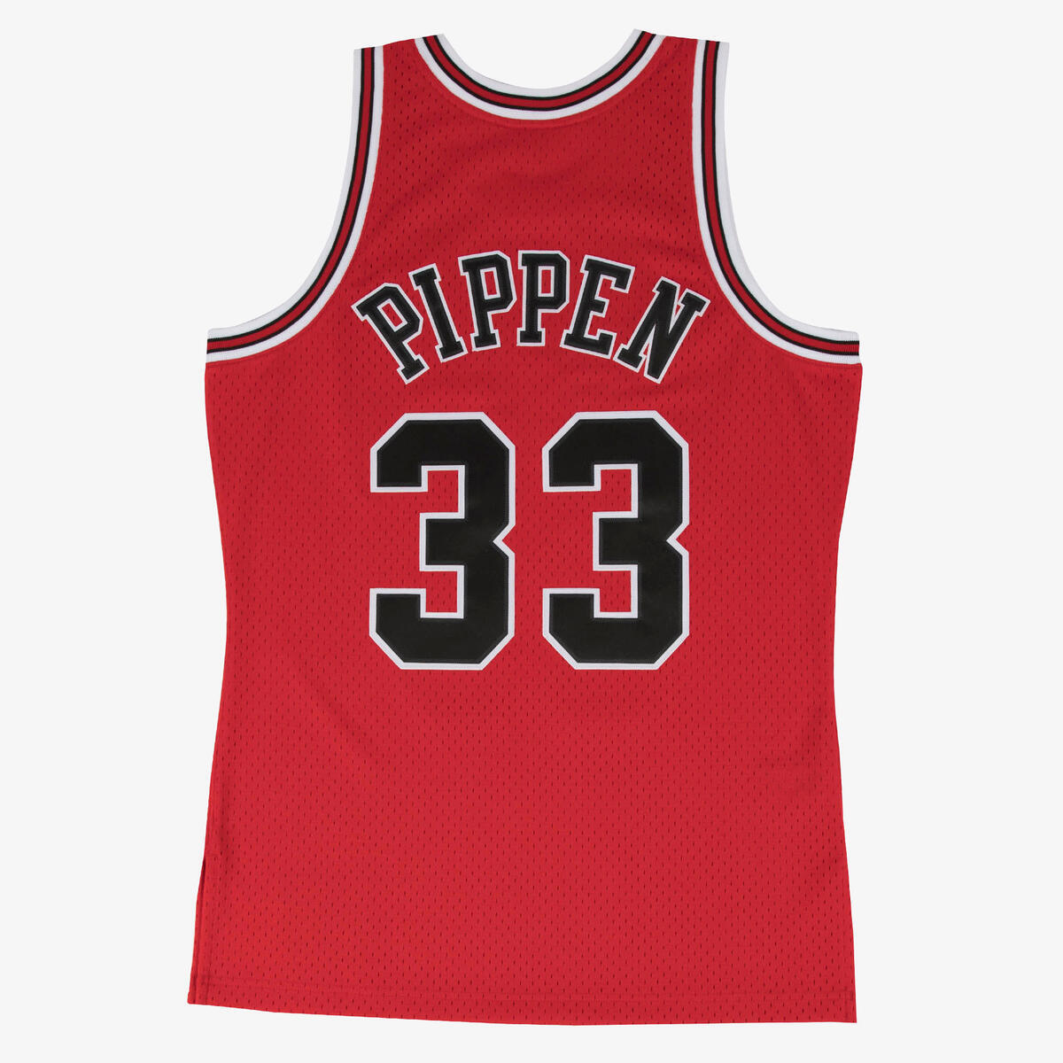 Scottie Pippen Chicago Bulls Mitchell & Ness 1997 Red Road Swingman Jersey product image 1, provided for visual reference