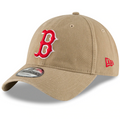 New Era Boston Red Sox Khaki Core Classic Secondary 9TWENTY Adjustable Hat product image 1, provided for visual reference