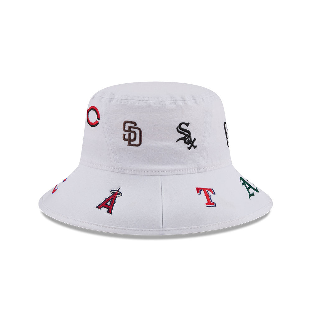 Spring Training New Era MLB Cactus League White Bucket Hat product image 6, provided for visual reference and product detail