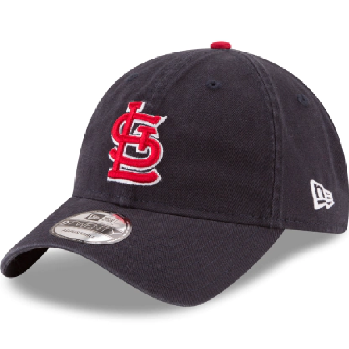 St Louis Cardinals New Era Core Classic ALT 9TWENTY Adjustable Hat-navy product image 1, provided for visual reference and